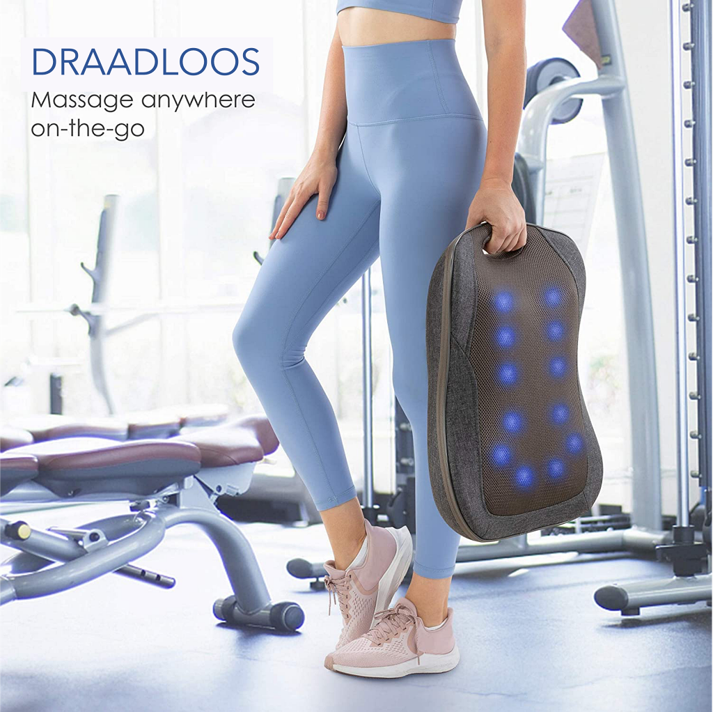 Shiatsu Rugmassage apparaat - Massagekussen - Afbeelding 7