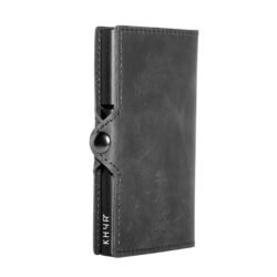 Alternative view of KHYR Aoraki-X Black - Premium Crazy Horse Leer zonder muntenvak - Zwart