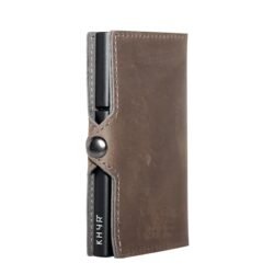 Alternative view of KHYR Aoraki-X Taupe Grey - Premium Crazy Horse Leer zonder muntenvak - Taupe Grijs