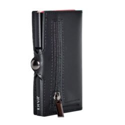 Alternative view of KHYR Aconcagua Black - Premium Oil Wax Leer met muntenvak - Zwart