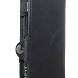 Alternative view of KHYR Gongga-X Black - Premium Crazy Horse Leer zonder muntenvak - Zwart