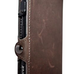 Alternative view of KHYR Gongga-X Taupe Grey - Premium Crazy Horse Leer zonder muntenvak - Taupe Grijs