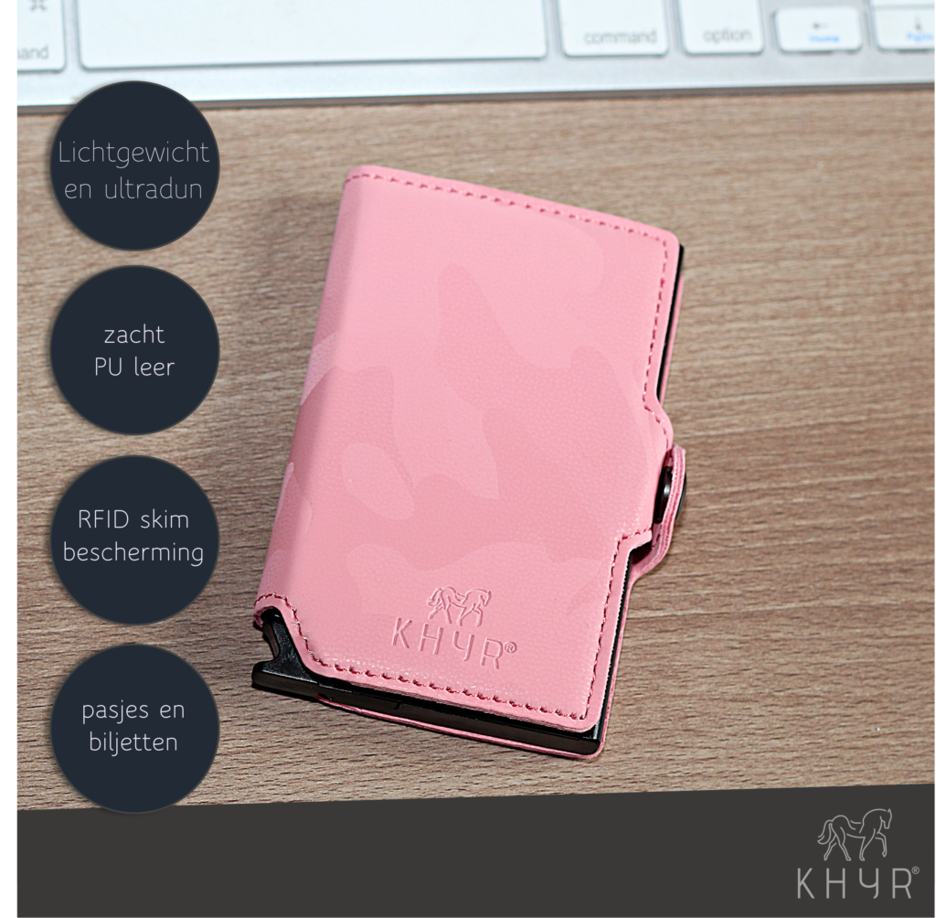 KHYR Matterhorn-X Pink - PU leer - Camouflage Roze - Afbeelding 3